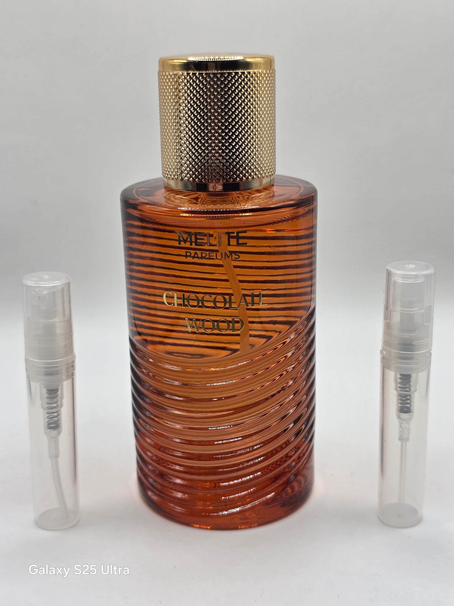Melite parfums chocolate wood samples