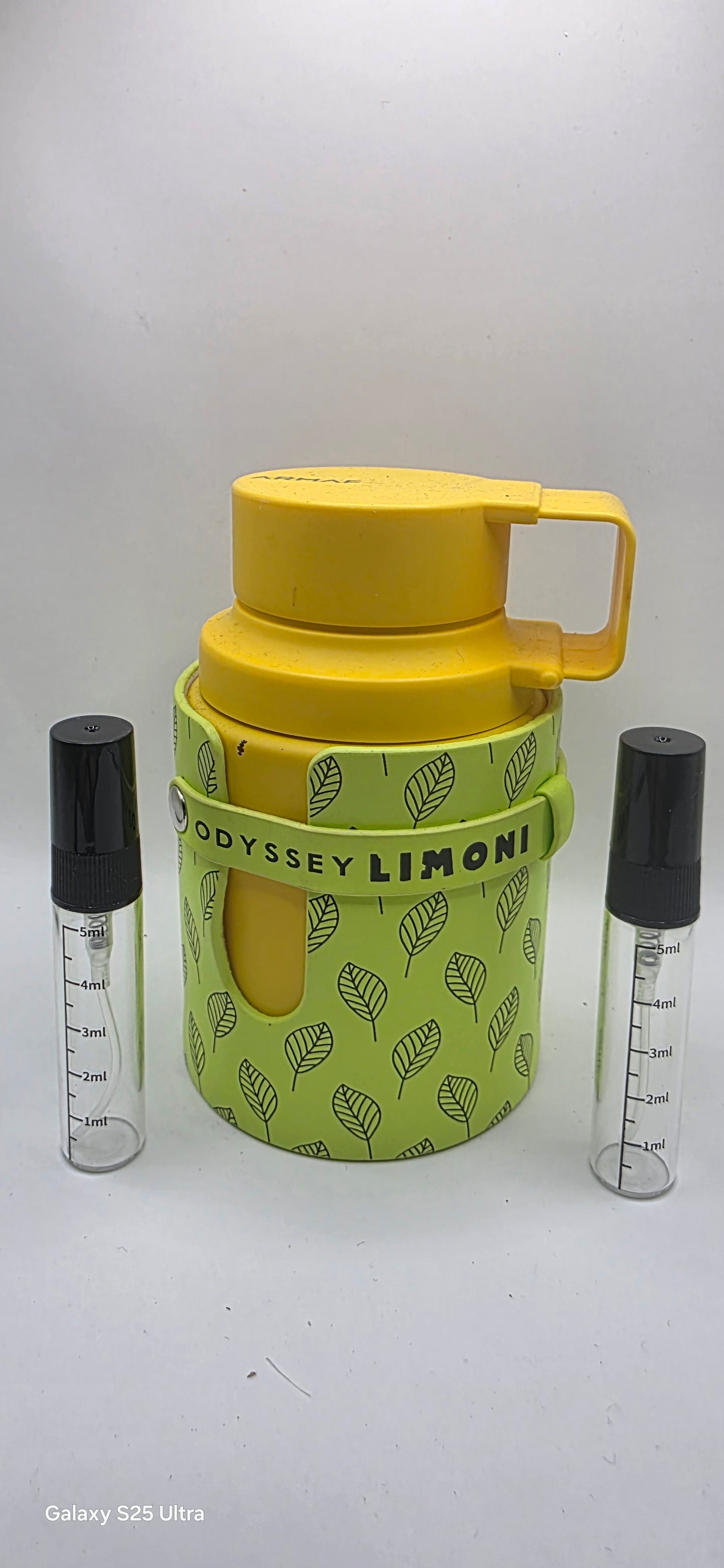 Armaf odyssey Limoni samples