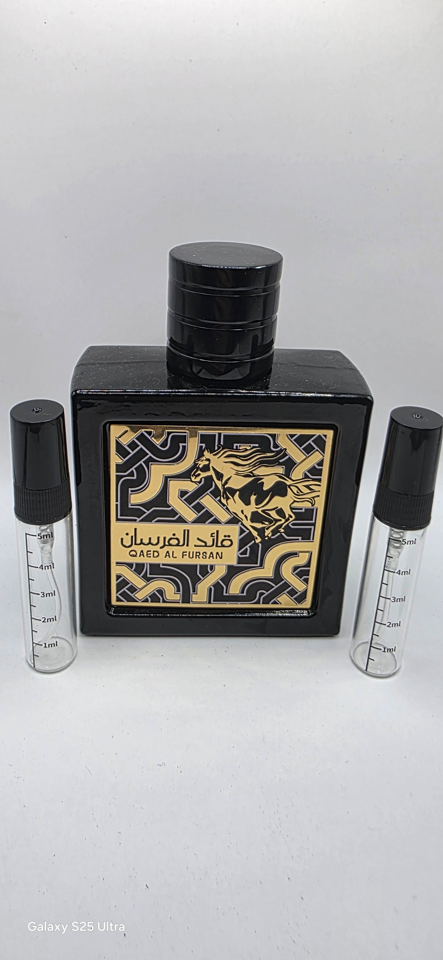 Lattafa qaed al fursan samples