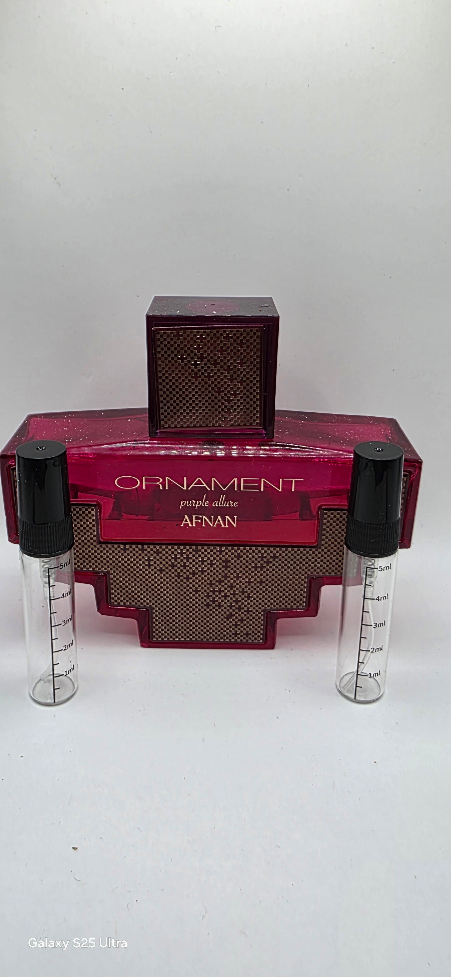 Afnan ornament fragrance samples