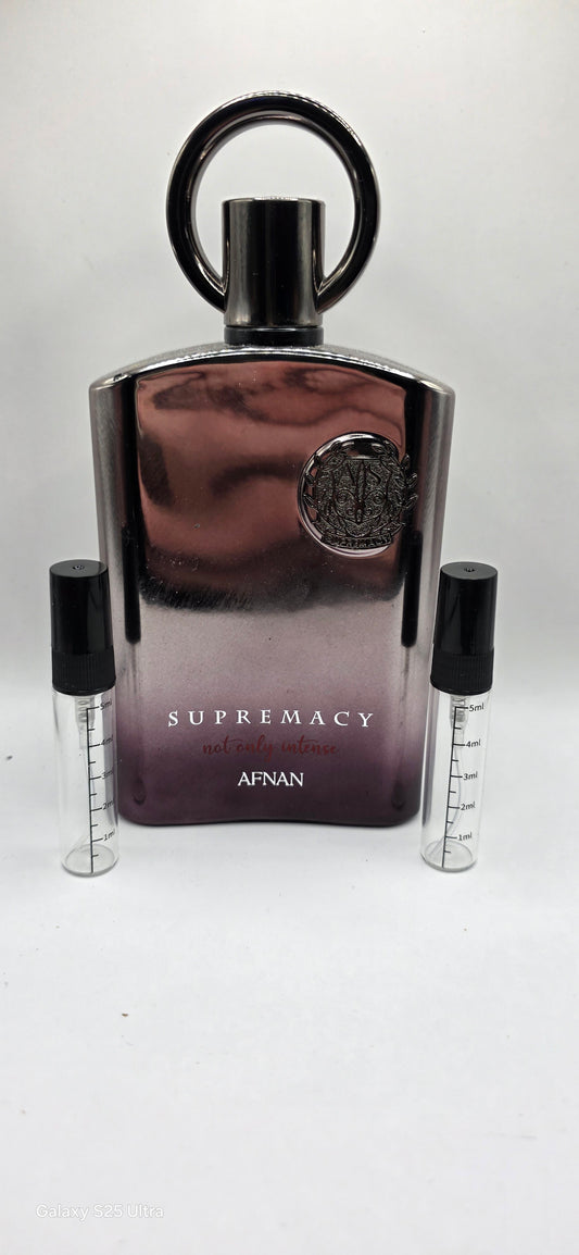 Afnan Supremacy not only Intense samples