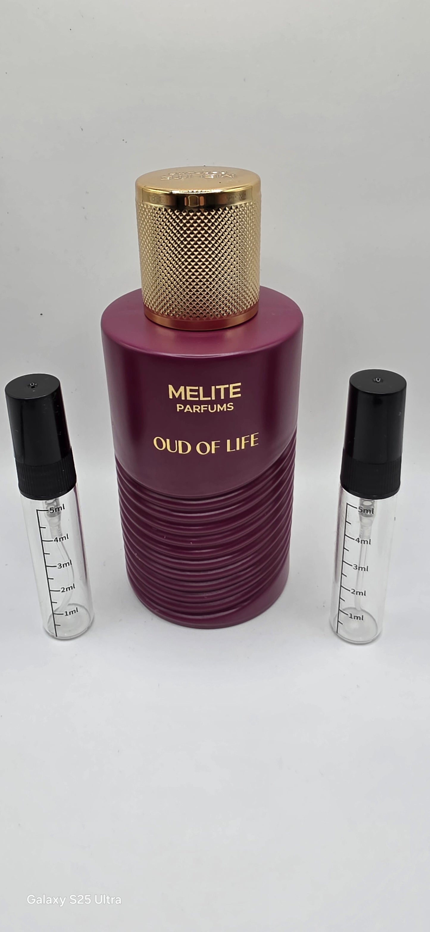 Melite parfums oud of Life samples