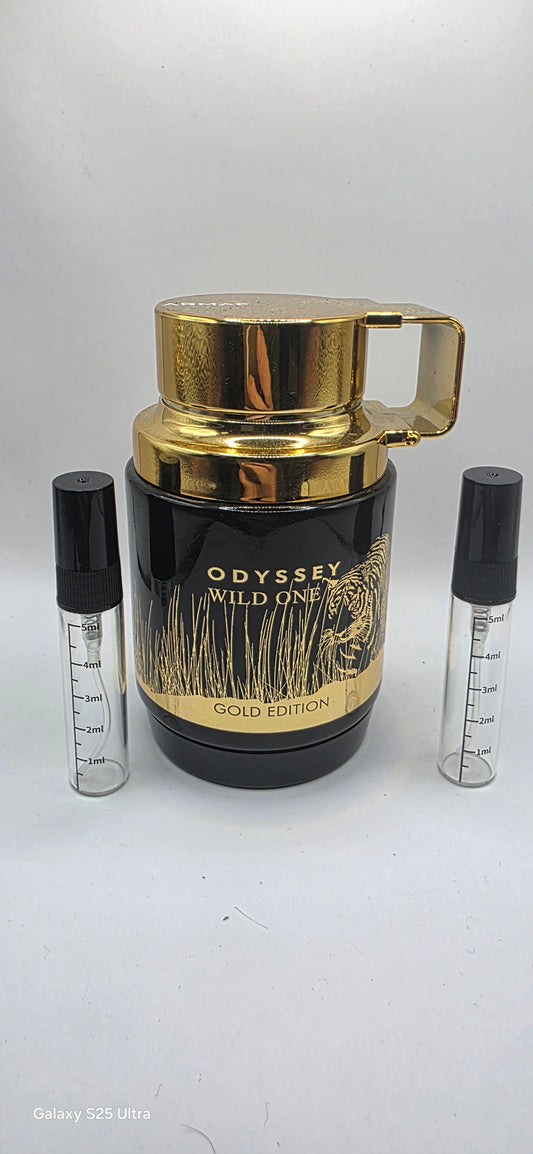 Armaf odyssey wild one samples