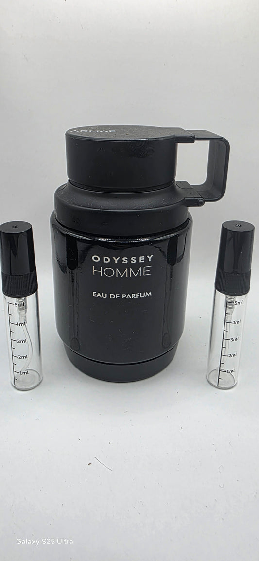 Armaf odyssey Homme samples